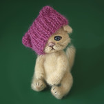 Котик в шапочке бесплатная схема амигуруми