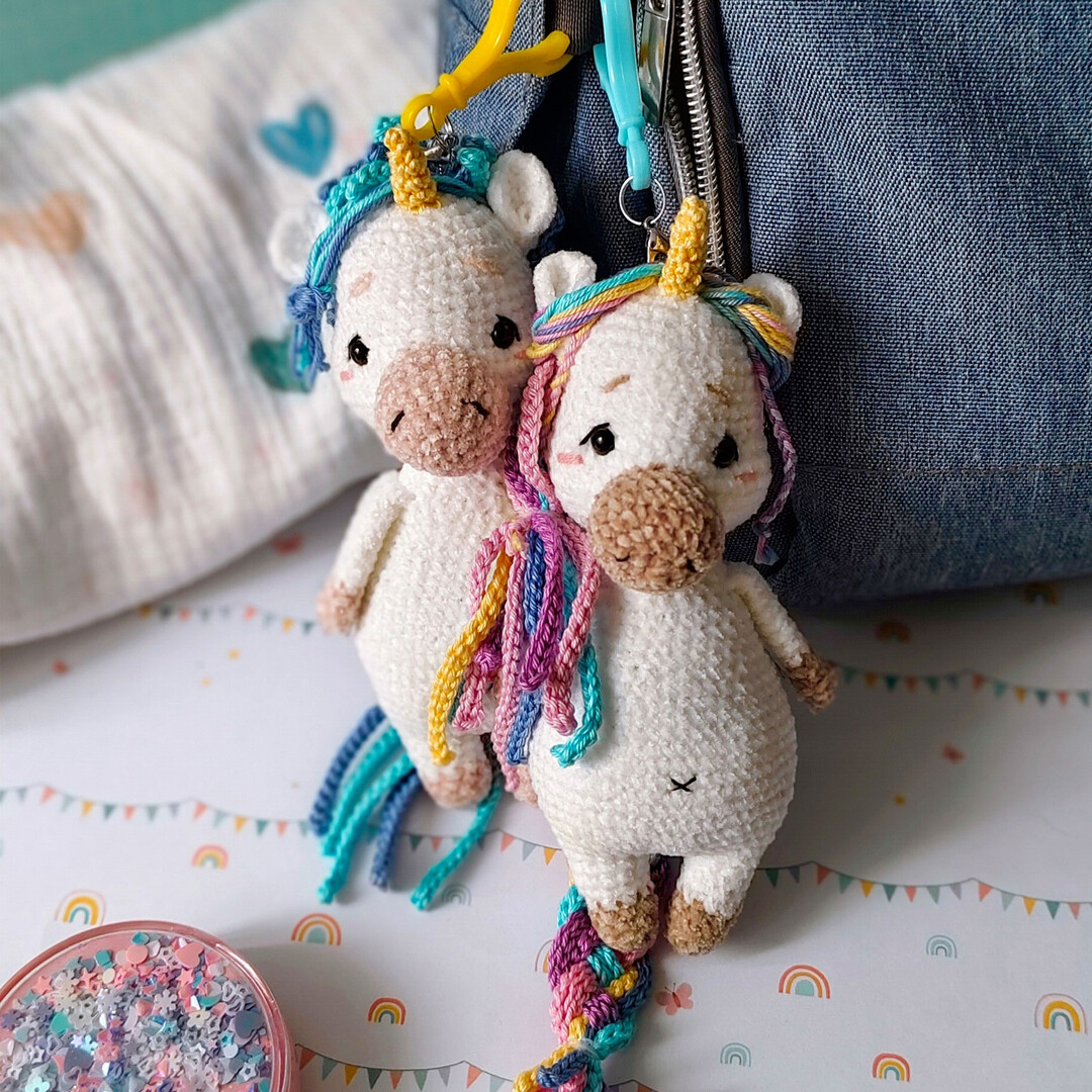 Единорожки, фото, картинка, схема, описание, бесплатно, крючком, амигуруми