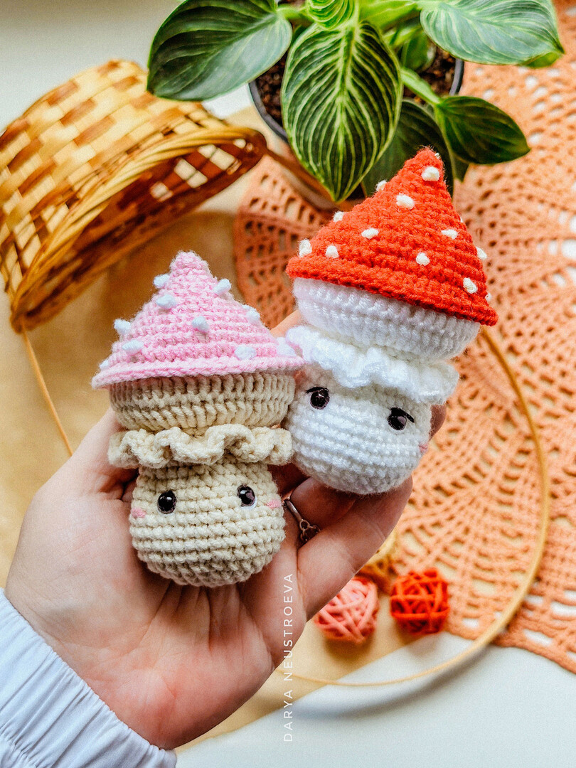 Грибочек, фото, картинка, схема, описание, бесплатно, крючком, амигуруми