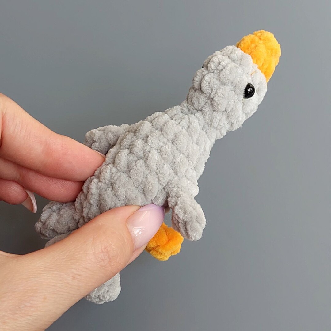 Мини Гусик, фото, картинка, схема, описание, бесплатно, крючком, амигуруми