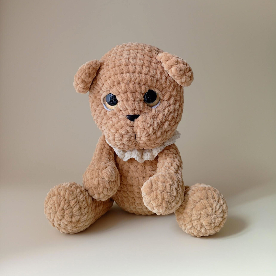 Motya the Bear Amigurumi Free Crochet Pattern PDF - Teddy Bear Toy crochet pattern - easy level