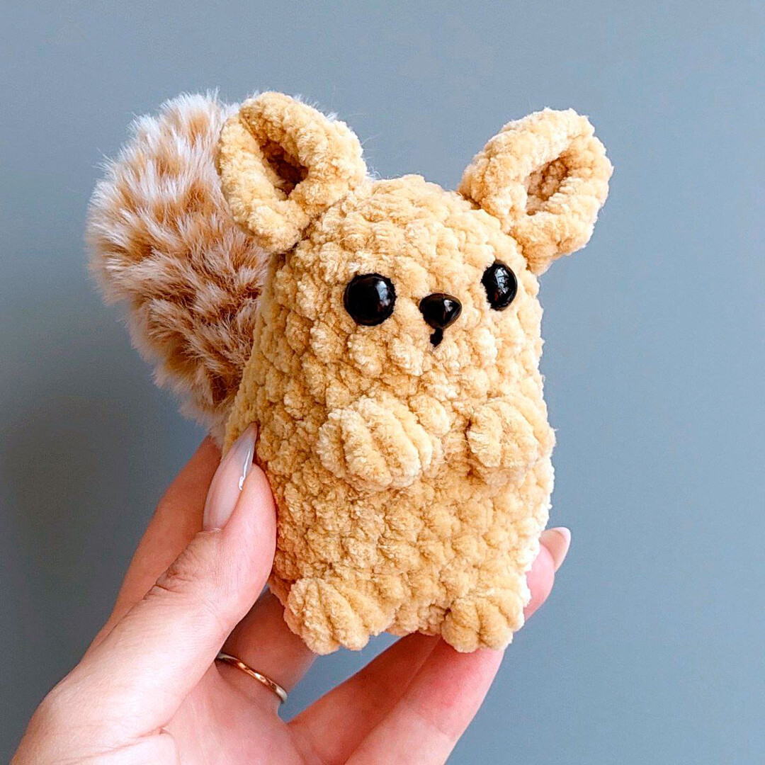 Шиншилла, фото, картинка, схема, описание, бесплатно, крючком, амигуруми