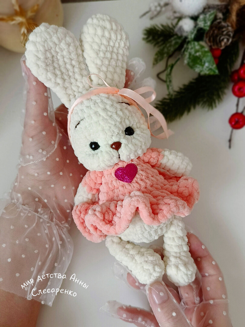 Заинька, фото, картинка, схема, описание, бесплатно, крючком, амигуруми