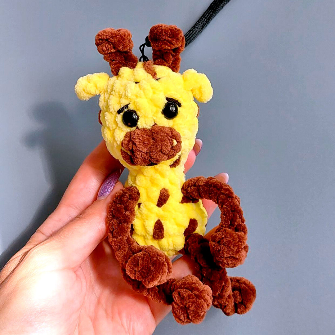 Жирафик, фото, картинка, схема, описание, бесплатно, крючком, амигуруми