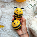 Брелок пчёлка бесплатная схема амигуруми