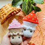 Грибочек бесплатная схема амигуруми