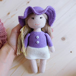 Куколка Алиса бесплатная схема амигуруми