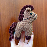 Лошадка Каурка бесплатная схема амигуруми