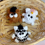 Лошадка, зебра и единорог бесплатная схема амигуруми