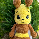 Луна и Пчелёнок бесплатная схема амигуруми