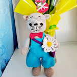 Мартовский кот бесплатная схема амигуруми