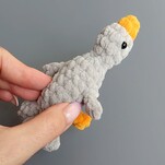 Мини Гусик бесплатная схема амигуруми