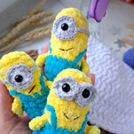 Миньон бесплатная схема амигуруми