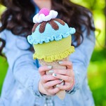 Мороженое бесплатная схема амигуруми