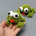 Озорные Лягушата бесплатная схема амигуруми