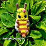 Пчела Ла бесплатная схема амигуруми