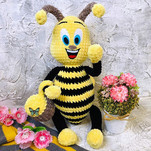 Пчёлка Жужа бесплатная схема амигуруми