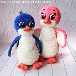 Пингвинята Лоло и Пепе бесплатная схема амигуруми