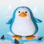 Пингвинёнок бесплатная схема амигуруми