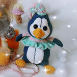 Пингвинёнок Лола бесплатная схема амигуруми