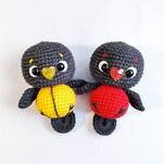 Птичка бесплатная схема амигуруми