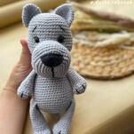 Волчонок бесплатная схема амигуруми
