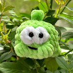 Зелёный сладкоежка бесплатная схема амигуруми