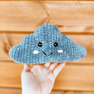 PDF Облачко схема вязаной игрушки крючком