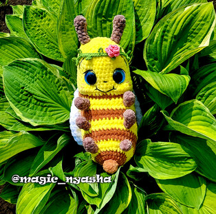 PDF Пчела Ла схема вязаной игрушки крючком