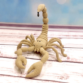 PDF Скорпион схема вязаной игрушки крючком