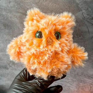 PDF Сова-минутка схема вязаной игрушки крючком