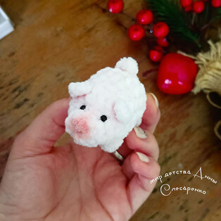 PDF Свиня схема вязаной игрушки крючком