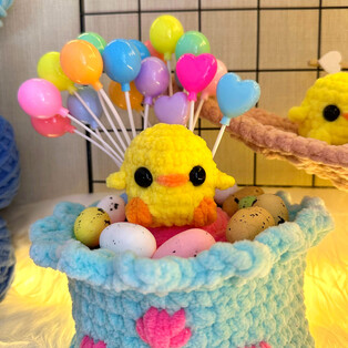 PDF Уточка схема вязаной игрушки крючком