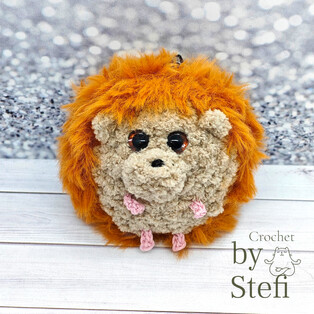 PDF Ёжик Ежебока схема вязаной игрушки крючком